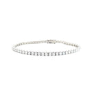 14K/18K White Gold Lab Grown Diamond Tennis Bracelet