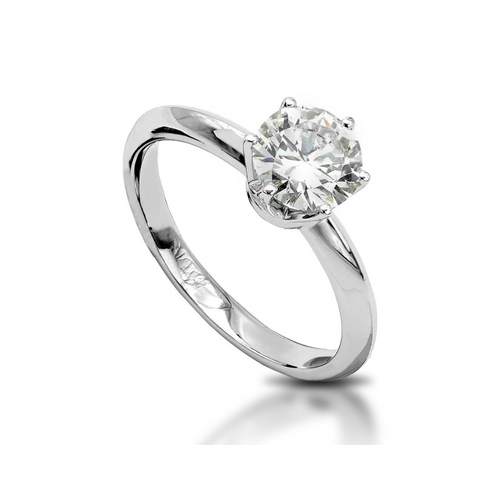 My_Diamond_Philippines_Solitaire_1.00-Carat_6-Prong_Diamond_Rin Jewelry Store in the Philippines This 6-prong Solitaire Diamond Ring is crafted in 18K white gold and features a 1-carat round brilliant diamond 